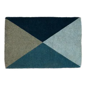 Blue Flag Coir Doormat, 90x60cm by Fobbio Home, a Doormats for sale on Style Sourcebook