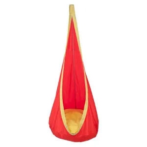 Darwin Organic Cotton Kids Nest Swing, Red by Fobbio Home, a Hammocks for sale on Style Sourcebook