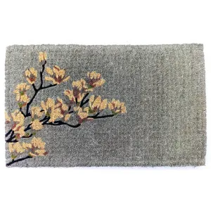 Magnolia Coir Doormat, 90x60cm, Grey by Fobbio Home, a Doormats for sale on Style Sourcebook