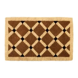 Mahi Two Toned Coir Doormat, 90x60cm by Fobbio Home, a Doormats for sale on Style Sourcebook