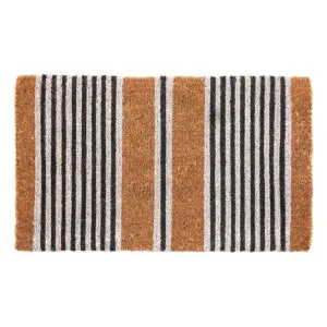 Nui Striped Coastal Coir Doormat, 90x60cm by Fobbio Home, a Doormats for sale on Style Sourcebook
