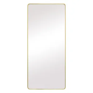 Magnus Metal Frame Wall / Cheval Mirror, 160cm, Gold by The Chic Home, a Mirrors for sale on Style Sourcebook