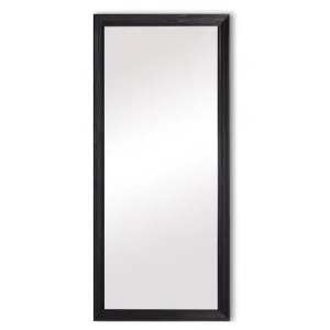 Evelyn Wooden Frame Wall / Cheval Mirror, 180cm, Antique Charcoal by The Chic Home, a Mirrors for sale on Style Sourcebook