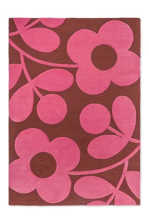 Orla Kiely Sprig Stem Paprika 063900 by Orla Kiely, a Contemporary Rugs for sale on Style Sourcebook