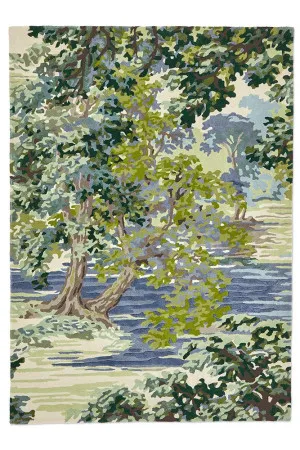 Sanderson Ancient Canopy Forest Green 146708 by Sanderson, a Contemporary Rugs for sale on Style Sourcebook