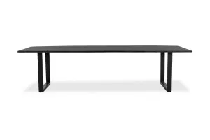 Dakota U Dining Table, Black, by Lounge Lovers by Lounge Lovers, a Dining Tables for sale on Style Sourcebook