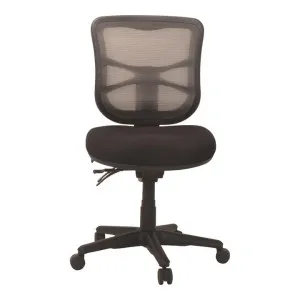 Buro Metro Mesh Back Fabric Office Chair, Nylon Base, Black by Buro Seating, a Chairs for sale on Style Sourcebook
