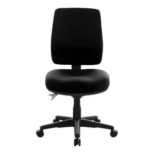 Buro Roma Fabric Office Chair, High Back, Black by Buro Seating, a Chairs for sale on Style Sourcebook