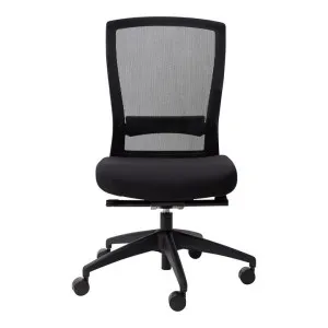 Buro Mentor Mesh Back Fabric Office Chair, Nylon Base, Black by Buro Seating, a Chairs for sale on Style Sourcebook