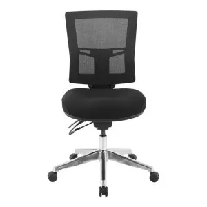 Buro Metro II Mesh Back Fabric Office Chair, Mid Back, Black by Buro Seating, a Chairs for sale on Style Sourcebook