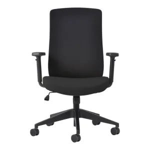 Mondo Gene Fabric Office Chair, Black by Mondo, a Chairs for sale on Style Sourcebook