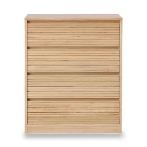 Zen Ashwood Timber 4 Drawer Tallboy by Everblooming, a Dressers & Chests of Drawers for sale on Style Sourcebook