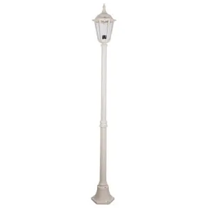 Chester Italian Made IP43 Exterior Post Lantern, 1 Light, 193cm, Beige by Domus Lighting, a Lanterns for sale on Style Sourcebook
