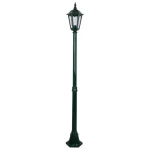 Chester Italian Made IP43 Exterior Post Lantern, 1 Light, 193cm, Green by Domus Lighting, a Lanterns for sale on Style Sourcebook