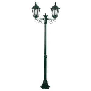Chester Italian Made IP43 Exterior Post Lantern, 2 Light, Style A, 205cm, Green by Domus Lighting, a Lanterns for sale on Style Sourcebook