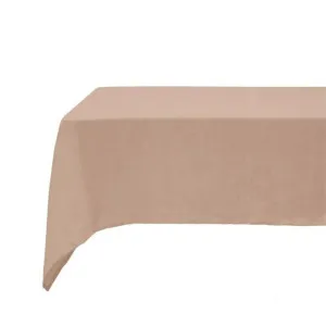 Bambury French Flax Linen Tea Rose Tablecloth by null, a Table Cloths & Runners for sale on Style Sourcebook