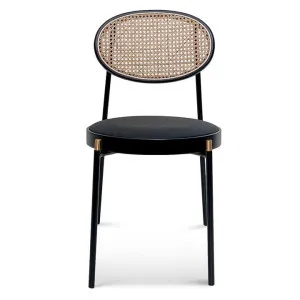 Loritta Rattan & Steel Dining Chair, PU Seat by Conception Living, a Dining Chairs for sale on Style Sourcebook