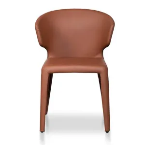 Denison PU Leather Dining Chair, Set of 2, Brown by Conception Living, a Dining Chairs for sale on Style Sourcebook