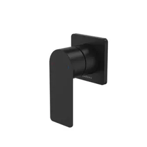Urbane II Bath/Shower Mixer Square Cover Plate Matte | Made From Brass In Black By Caroma by Caroma, a Bathroom Taps & Mixers for sale on Style Sourcebook