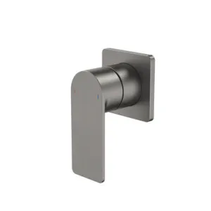 Urbane II Bath/Shower Mixer Square Cover Plate | Made From Brass In Gunmetal By Caroma by Caroma, a Bathroom Taps & Mixers for sale on Style Sourcebook
