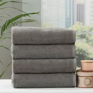 Renee Taylor Cobblestone 4 Piece Granite Bath Towel Pack by null, a Towels & Washcloths for sale on Style Sourcebook