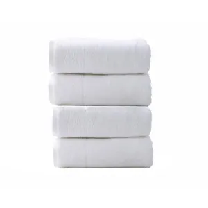 Renee Taylor Aireys 4 Piece Snow Bath Towel Pack by null, a Towels & Washcloths for sale on Style Sourcebook