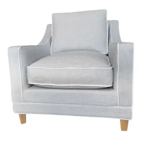 Martha' Linen Armchair by Style My Home, a Chairs for sale on Style Sourcebook