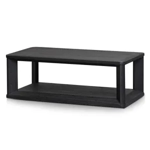 Ex Display - Sandoval ELM Coffee Table - Black by Interior Secrets - AfterPay Available by Interior Secrets, a Coffee Table for sale on Style Sourcebook