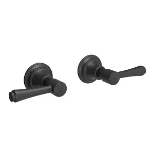 Kingsley Assembly Taps - Matte Black by ABI Interiors Pty Ltd, a Bathroom Taps & Mixers for sale on Style Sourcebook