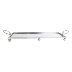 Dover Tray with Handles 93x11cm in Silver by OzDesignFurniture, a Trays for sale on Style Sourcebook