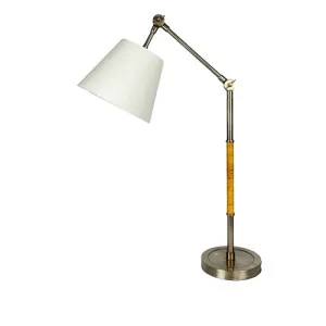 Newtown' Silver Study or Table Lamp by Style My Home, a Table & Bedside Lamps for sale on Style Sourcebook