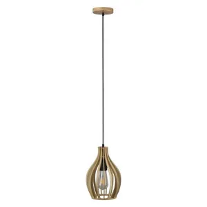 Felix Wooden Pendant Light by Domus Lighting, a Pendant Lighting for sale on Style Sourcebook