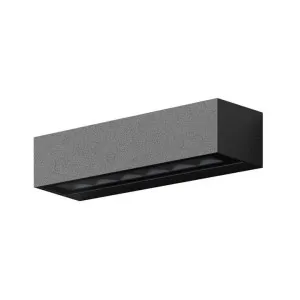 Dash IP65 Indoor / Outdoor LED Up / Down Wall Light, 13W, 5000K, Dark Grey by Domus Lighting, a Outdoor Lighting for sale on Style Sourcebook