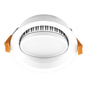 Deco IP44 Indoor / Outdoor DALI Dimmable LED Gimbal Downlight, Round, 13W, CCT, White by Domus Lighting, a Spotlights for sale on Style Sourcebook