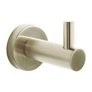 Bloom Robe Hook Brushed | Made From Brass In Nickel By ADP by ADP, a Shelves & Hooks for sale on Style Sourcebook