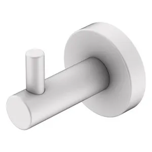 Soul Robe Hook | Made From Brass In Matte White By ADP by ADP, a Shelves & Hooks for sale on Style Sourcebook