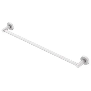 Soul Single Towel Rail 600mm | Made From Brass In Matte White By ADP by ADP, a Towel Rails for sale on Style Sourcebook