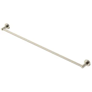 Soul Single Towel Rail 900mm | Made From Brass In Brushed Nickel By ADP by ADP, a Towel Rails for sale on Style Sourcebook