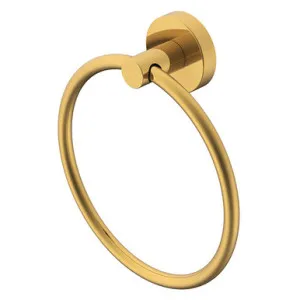 Soul Hand Towel Ring Brushed | Made From Brass/Brushed Brass By ADP by ADP, a Towel Rails for sale on Style Sourcebook