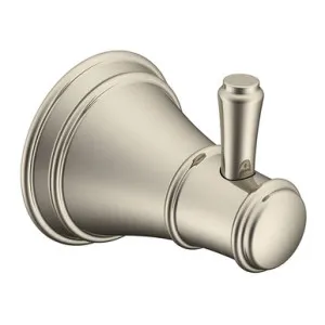 Eternal Robe Hook Brushed | Made From Brass In Nickel By ADP by ADP, a Shelves & Hooks for sale on Style Sourcebook