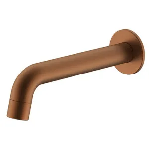 Soul Wall Spout Brushed | Made From Brass In Copper By ADP by ADP, a Bathroom Taps & Mixers for sale on Style Sourcebook
