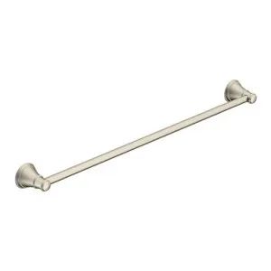 Eternal Single Towel Rail 600mm Brush Nickel | Made From Brass In Brushed Nickel By ADP by ADP, a Towel Rails for sale on Style Sourcebook