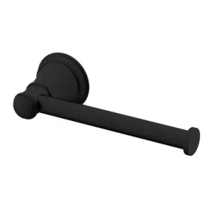 Eternal Toilet Roll Holder Matte | Made From Brass In Black By ADP by ADP, a Toilet Paper Holders for sale on Style Sourcebook
