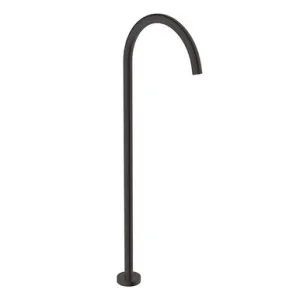 Soul Floor Bath Spout | Made From Brass In Matte Black By ADP by ADP, a Bathroom Taps & Mixers for sale on Style Sourcebook