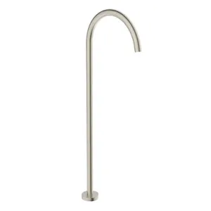 Soul Floor Bath Spout | Made From Brass In Brushed Nickel By ADP by ADP, a Bathroom Taps & Mixers for sale on Style Sourcebook