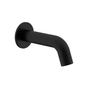 Soul Mini Wall Spout | Made From Brass In Matte Black By ADP by ADP, a Bathroom Taps & Mixers for sale on Style Sourcebook