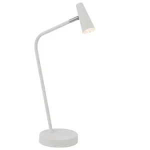 Bexley Iron Dimmable LED Touch Desk Lamp, White by Telbix, a Desk Lamps for sale on Style Sourcebook