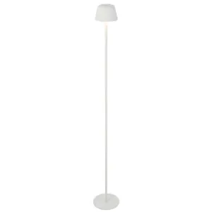 Briana IP54 Indoor / Outdoor Rechargeable LED Touch Floor Lamp, CCT, White by Telbix, a Floor Lamps for sale on Style Sourcebook