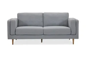 Lisa 2 Seat Sofa, Grey, by Lounge Lovers by Lounge Lovers, a Sofas for sale on Style Sourcebook