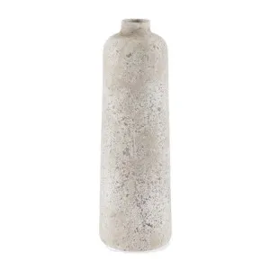 Stetson Ceramic Slim Bottle Vase, Small, Antique White by Casa Sano, a Vases & Jars for sale on Style Sourcebook